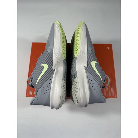 New Nike Precision 7 Basketball Shoes Mens Size 10.5 Grey Barely Volt HJ9153-002 - Picture 6 of 10